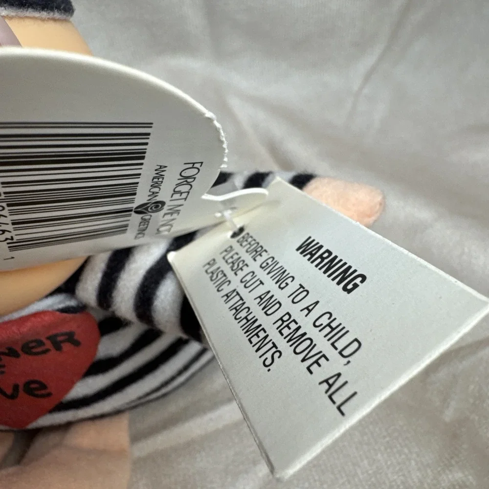 Ziggy‎ American Greetings Plush Prisoner Of Love VTG 1993 Tags EUC Collectible